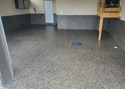 Polyurea Epoxy GranitShield Garage Floor